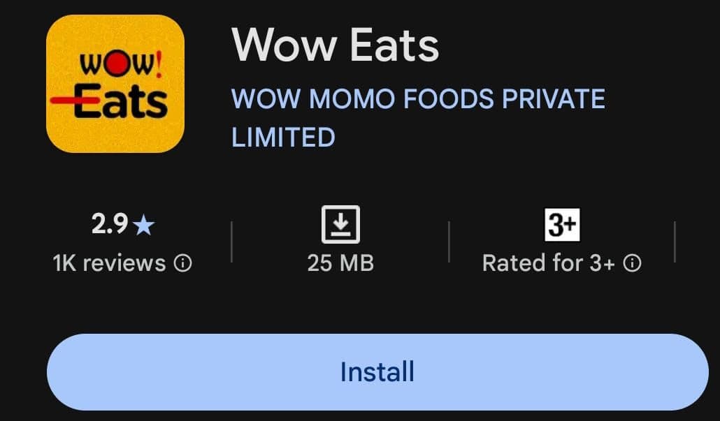 WOW Eats App Download