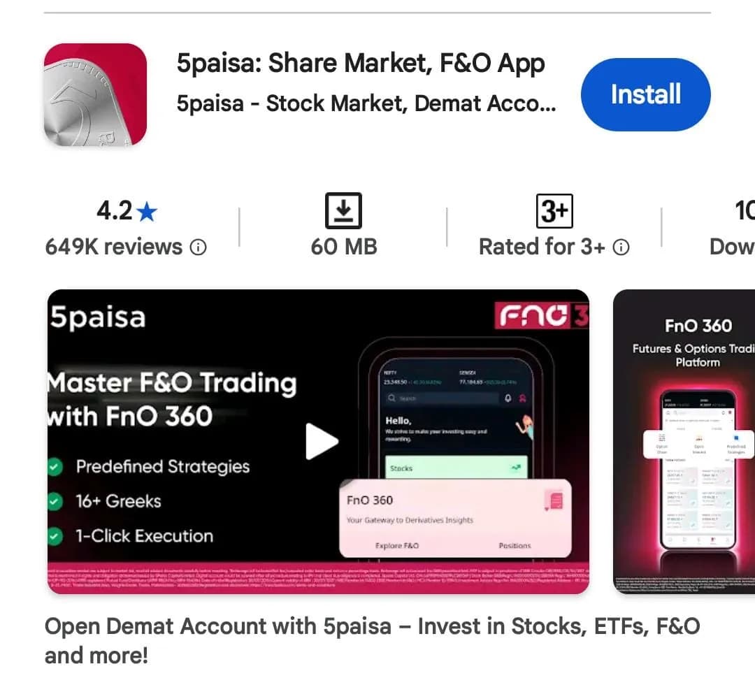5paisa app download