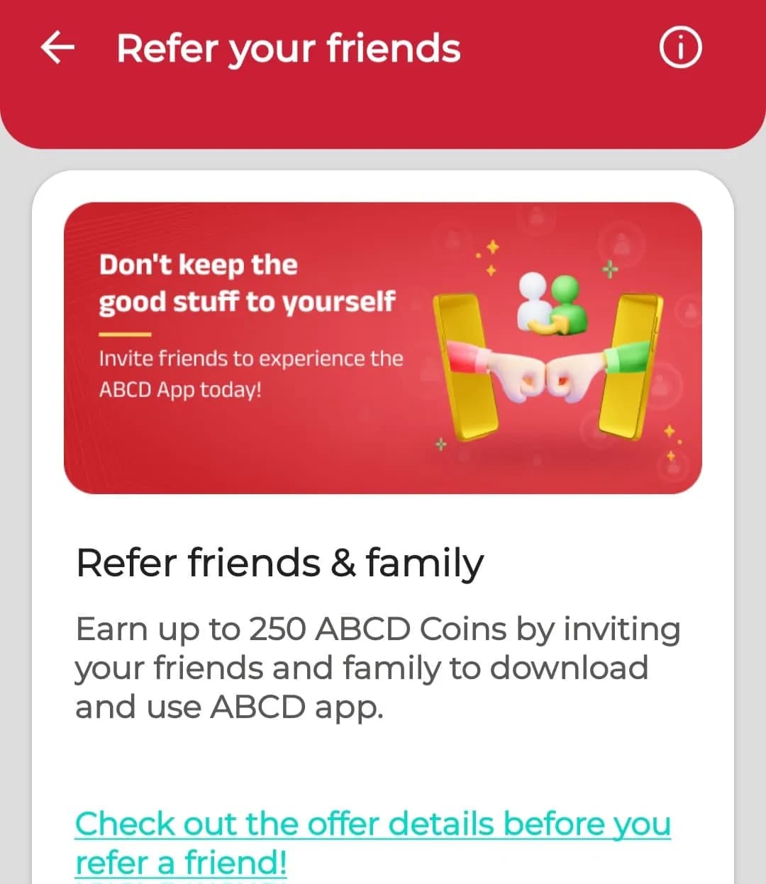 ABCD Referral Link 2025