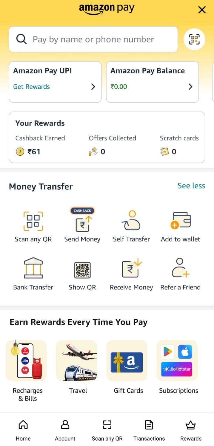 Amazon Pay Refer & Earn 