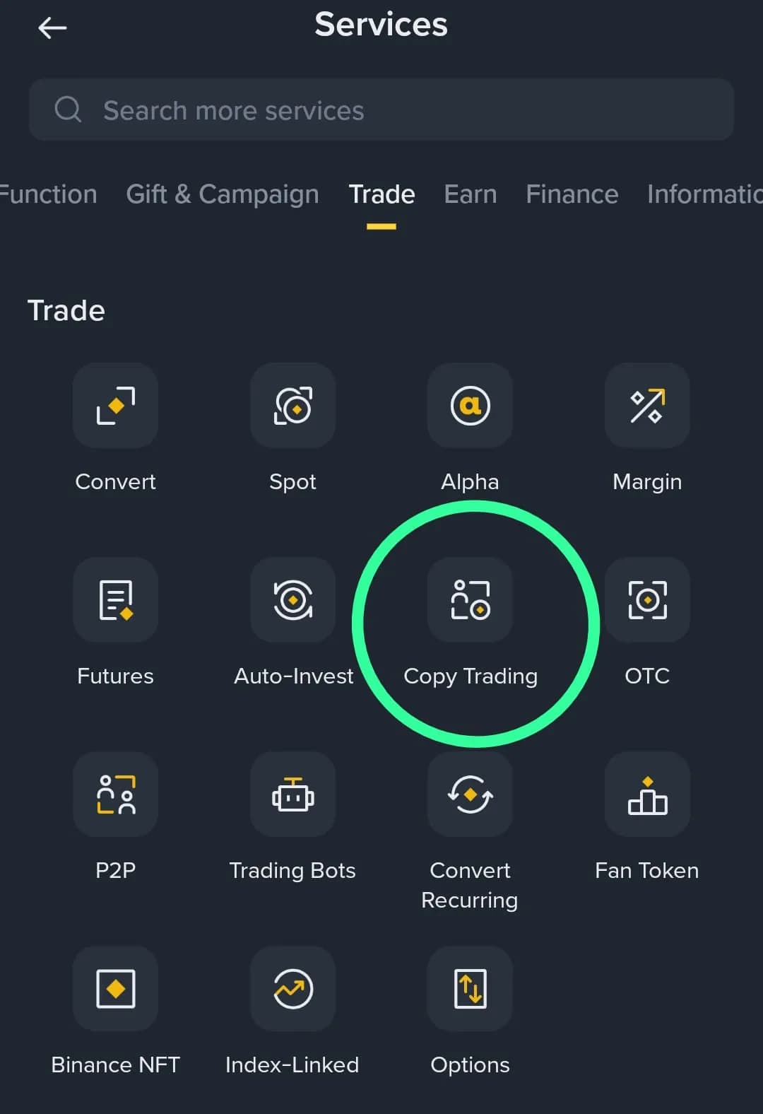 Binance Copy Trading