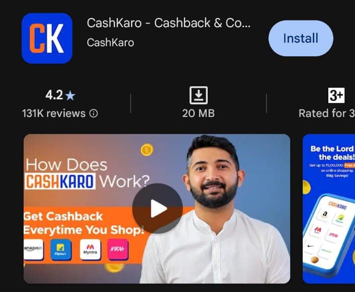 Download CashKaro for 2025
