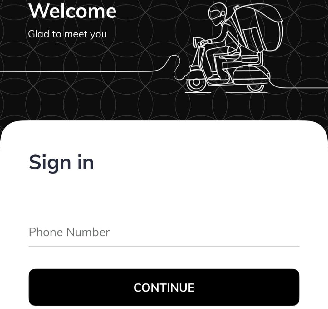 EatClub App Register