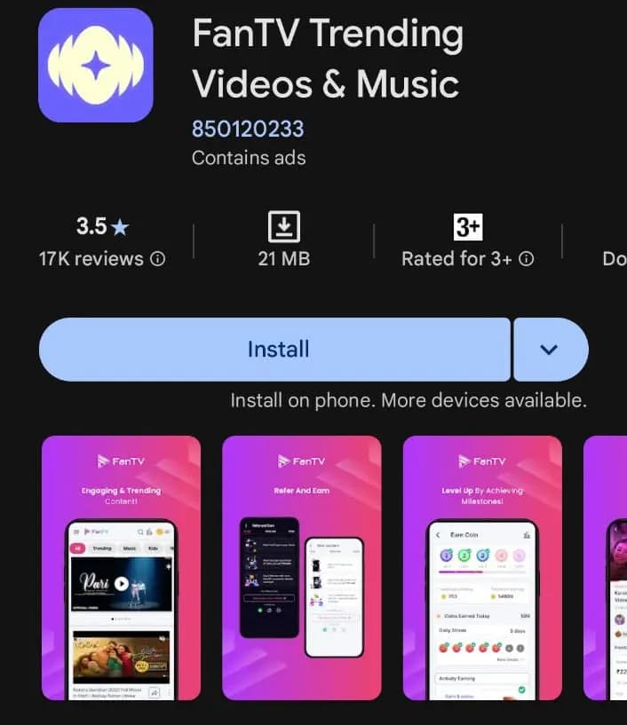 FanTv App Download 