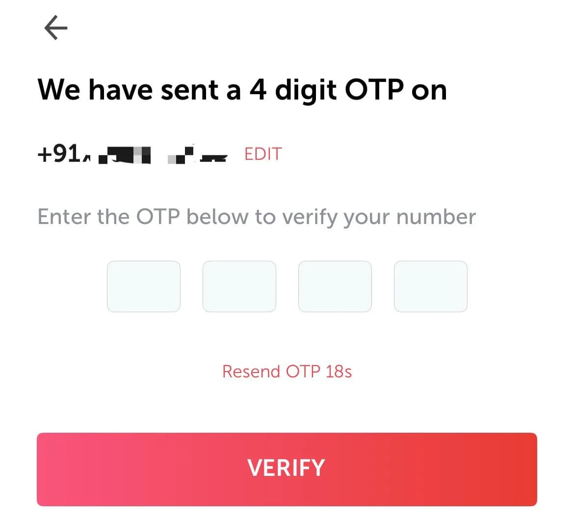 GoMechanic App Register