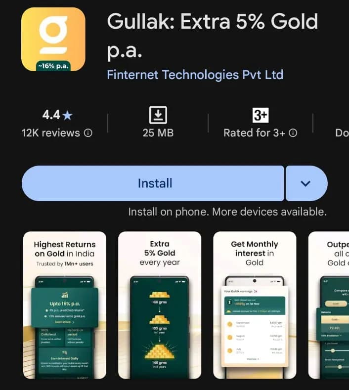 Gullak App Login 