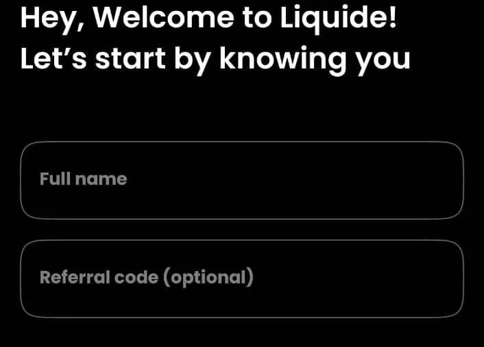 Liquide Referral Code 