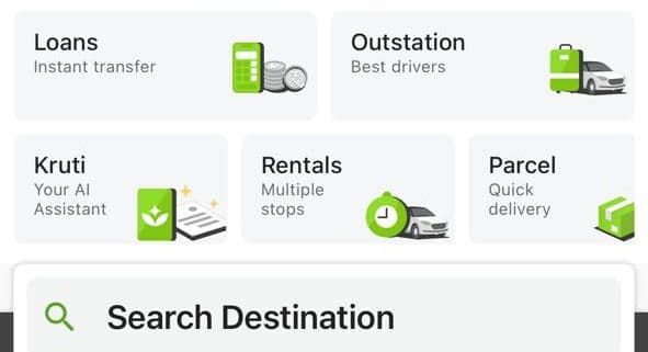 OLA Ride Book