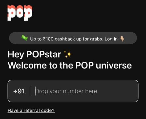 POP UPI  Register