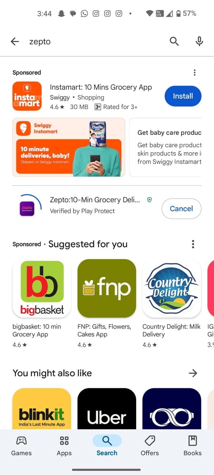 zepto app