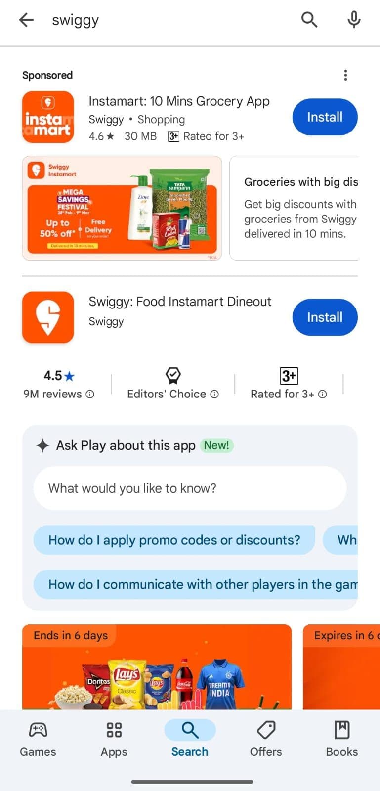 swiggy download