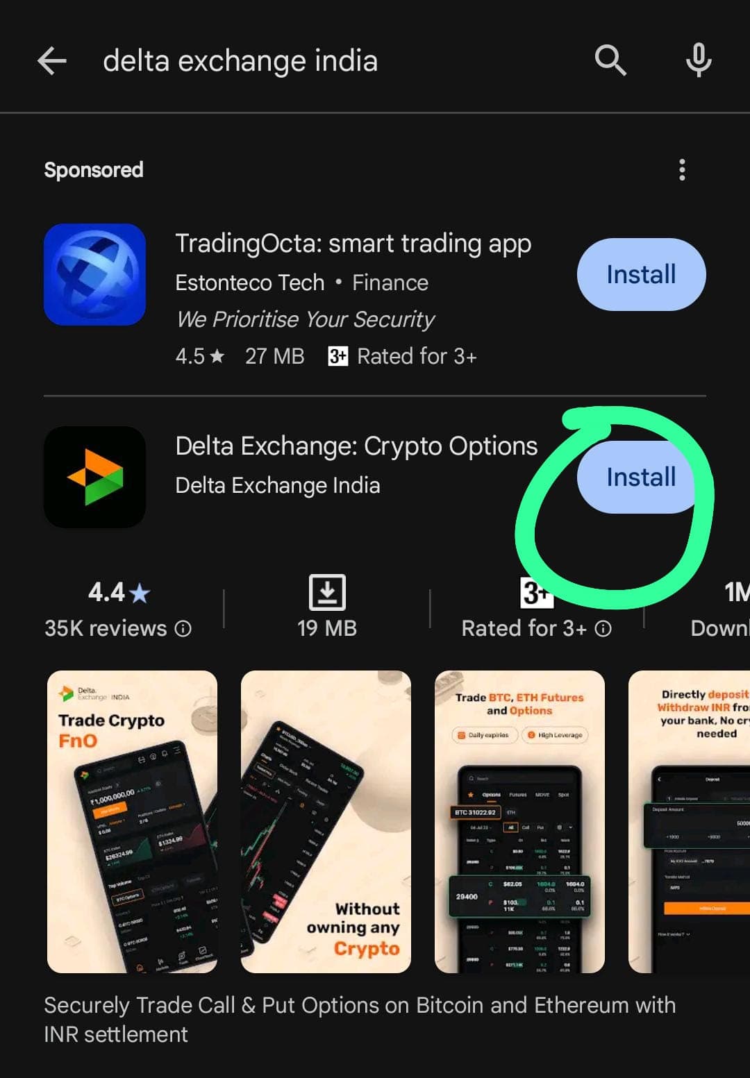 Delta Exchange India Referral code 2025