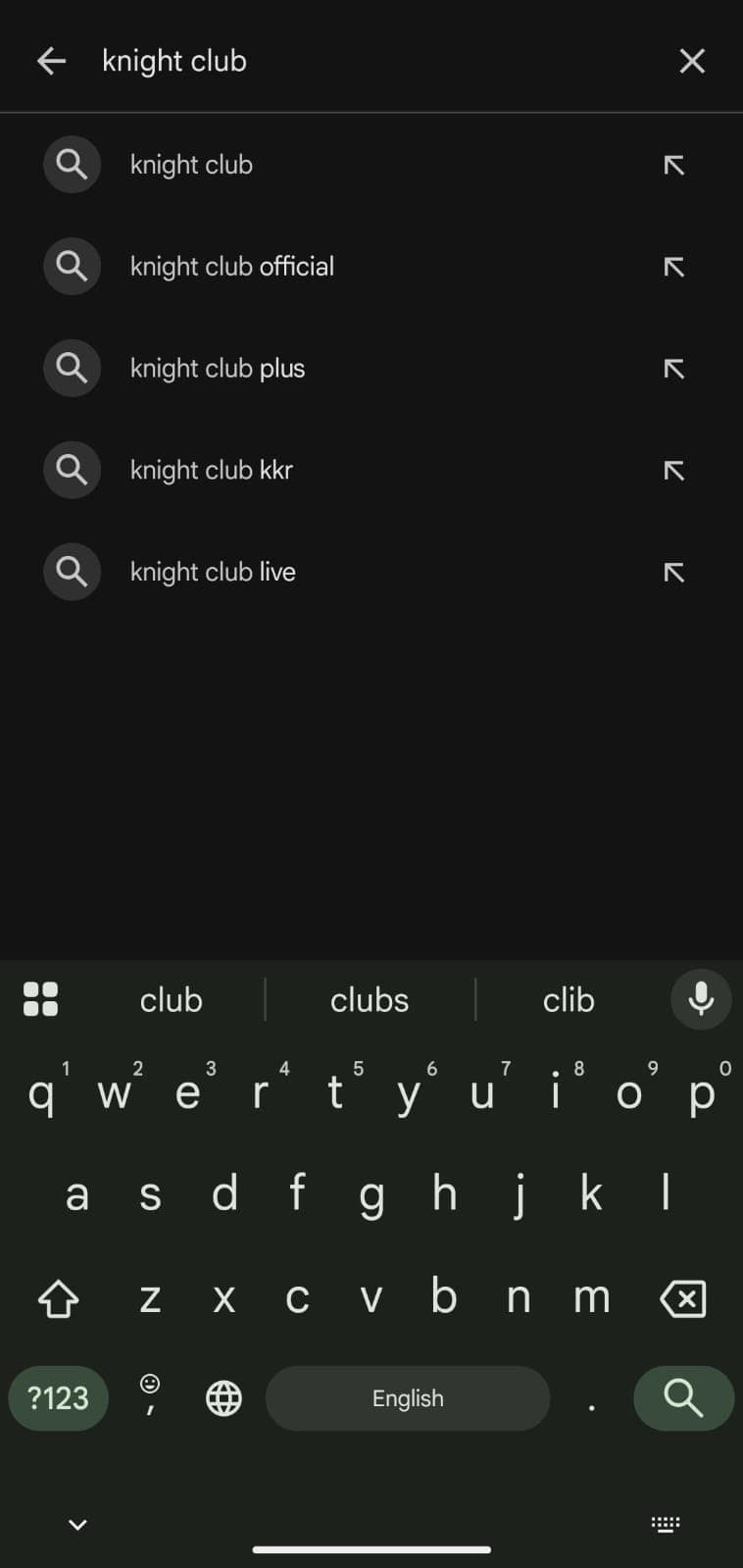 Knight Club Referral code