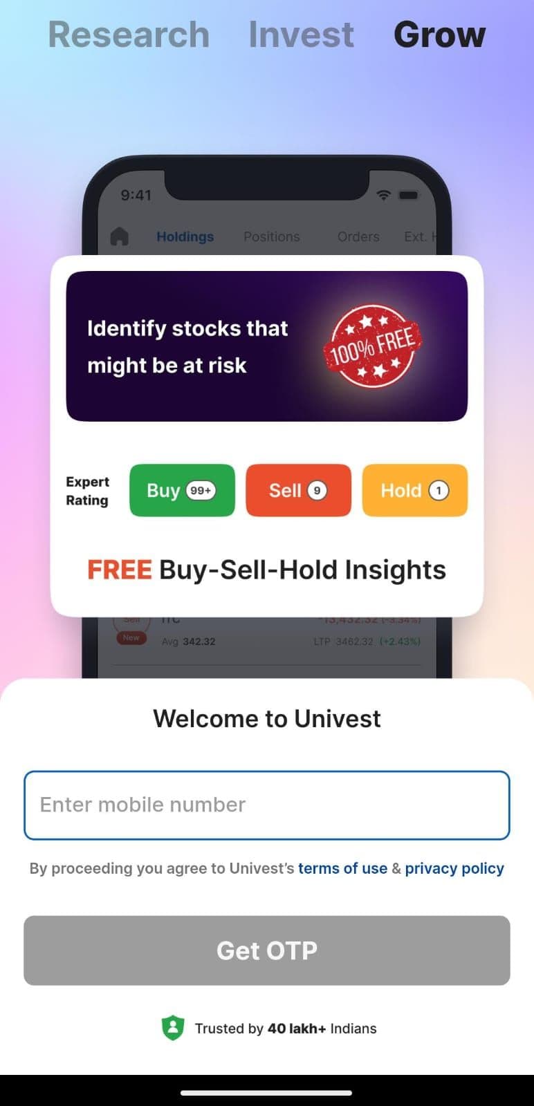 Univest app Download
