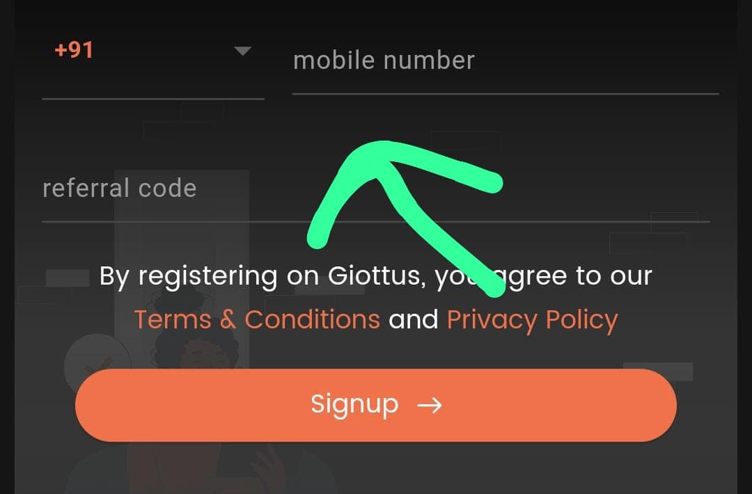 Giotuus Referral code 2025