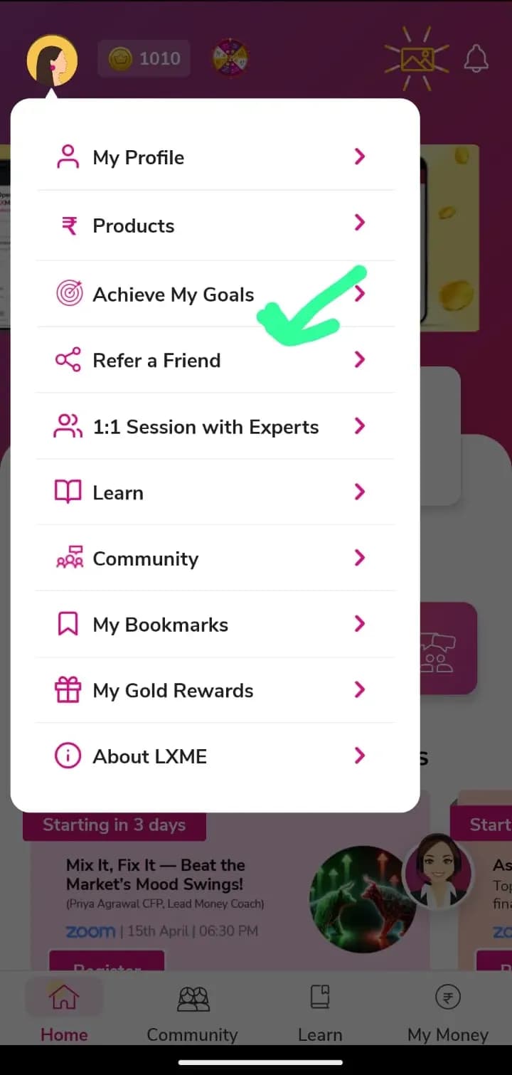 Lxme app Refer & Earn 2025