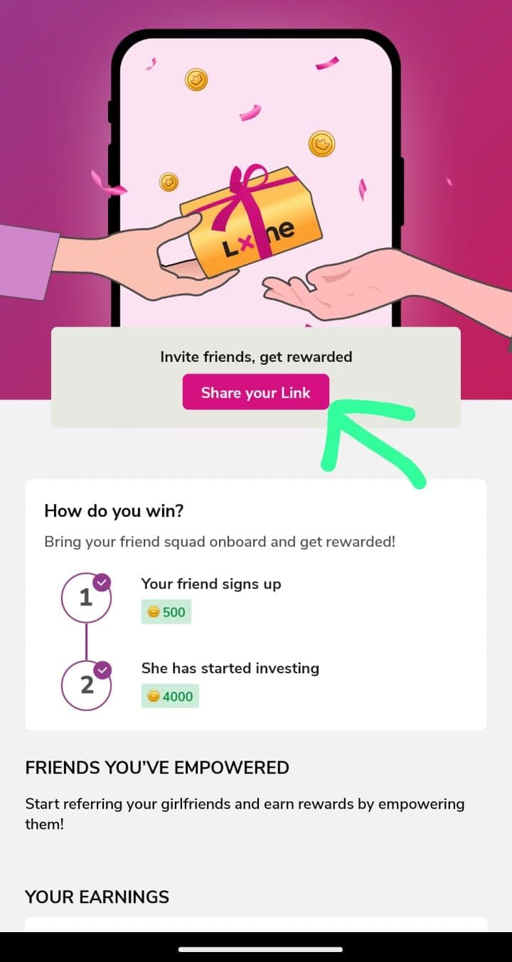 Lxme app Refer & Earn 2025
