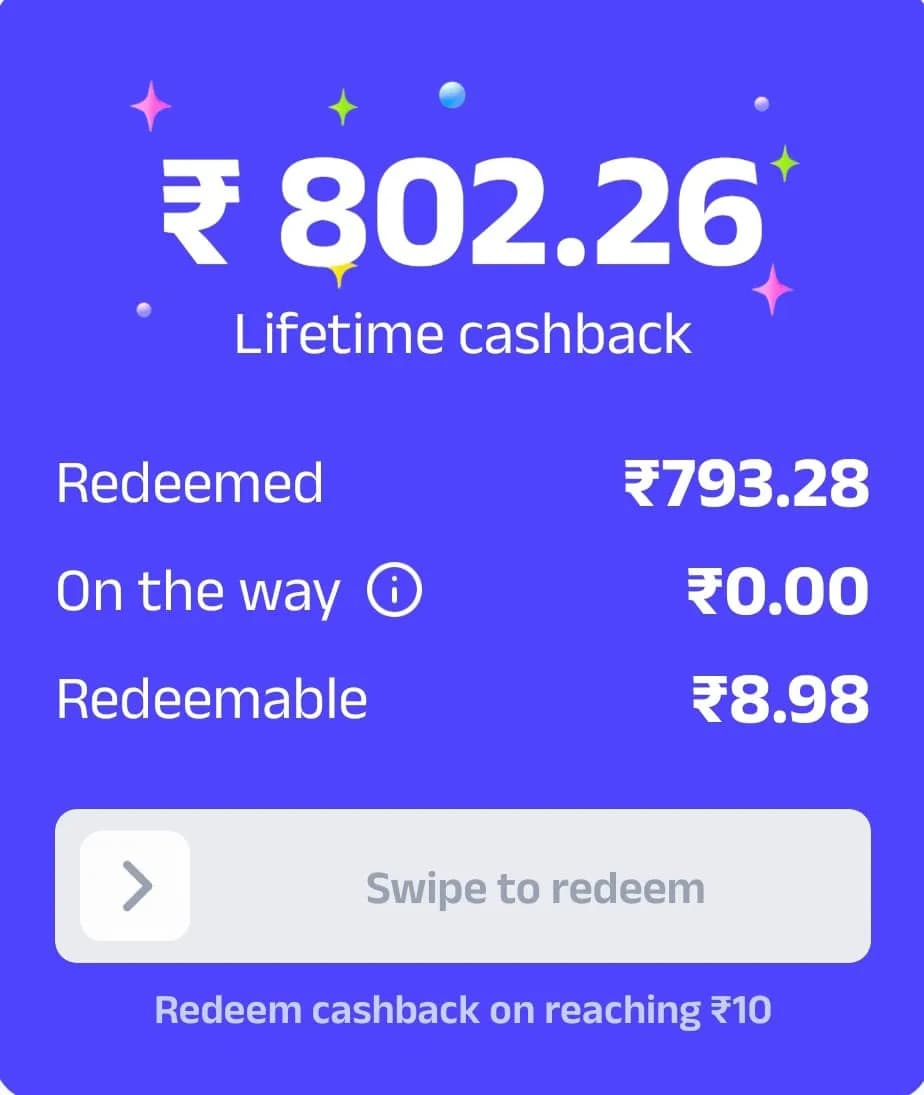 Super.Money Cashback Reward