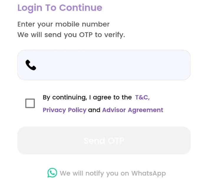 Bank Sathi App Register 