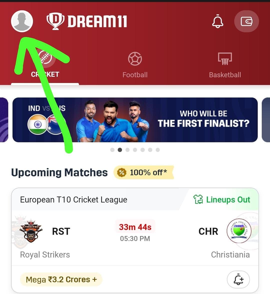Dream11 deposit