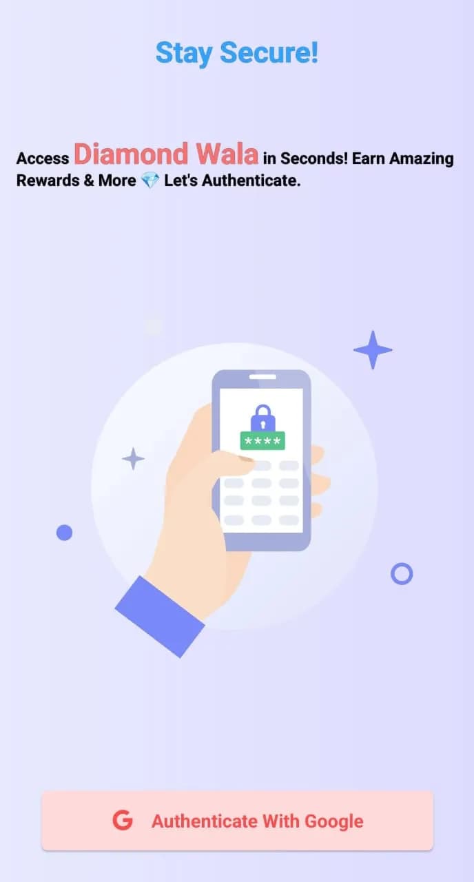 diamond wala sign up