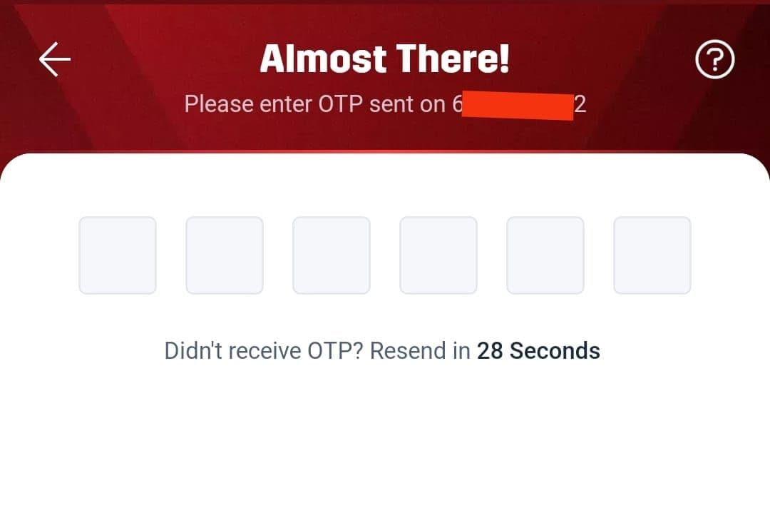 Dream11 otp