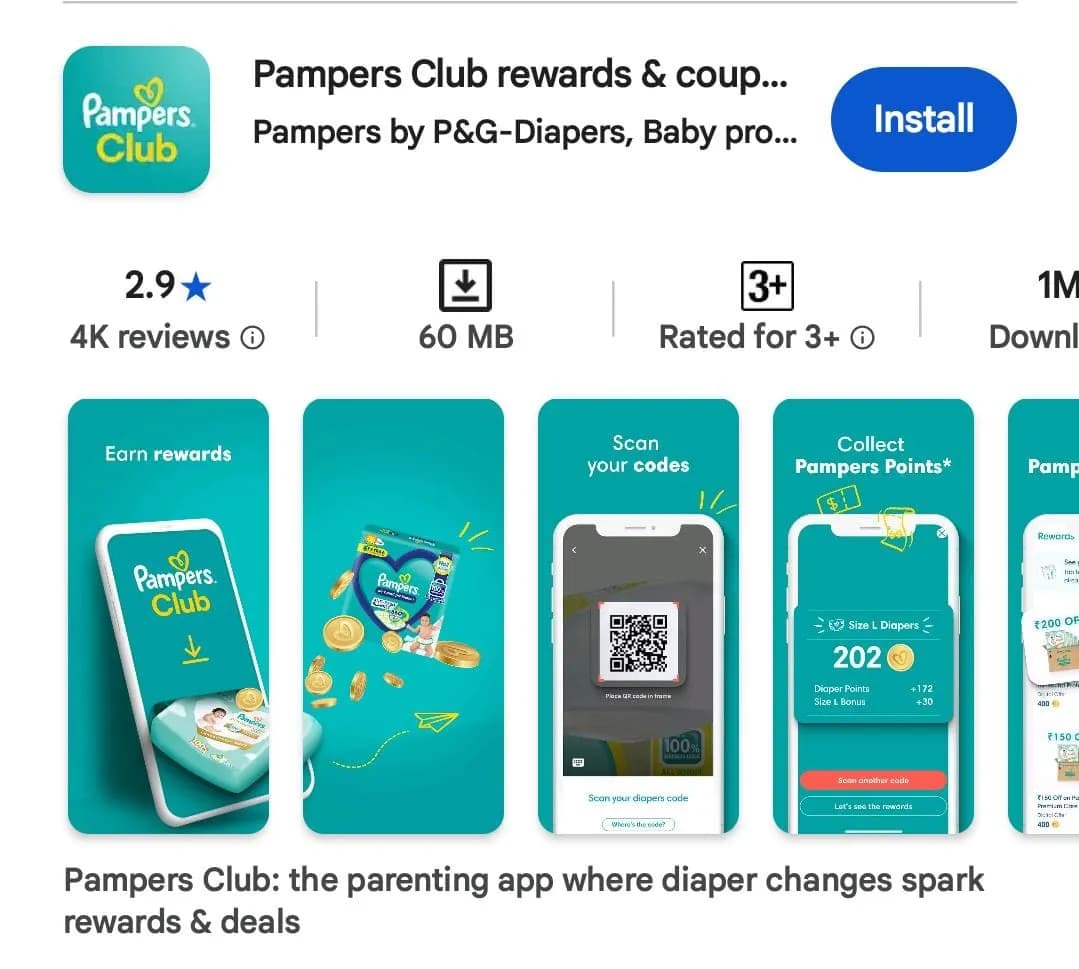 Pampers app download