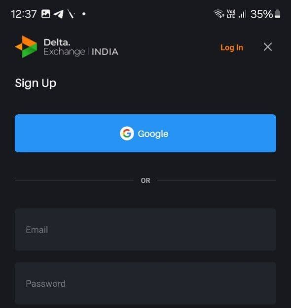 Delta Exchange India Referral code 2025