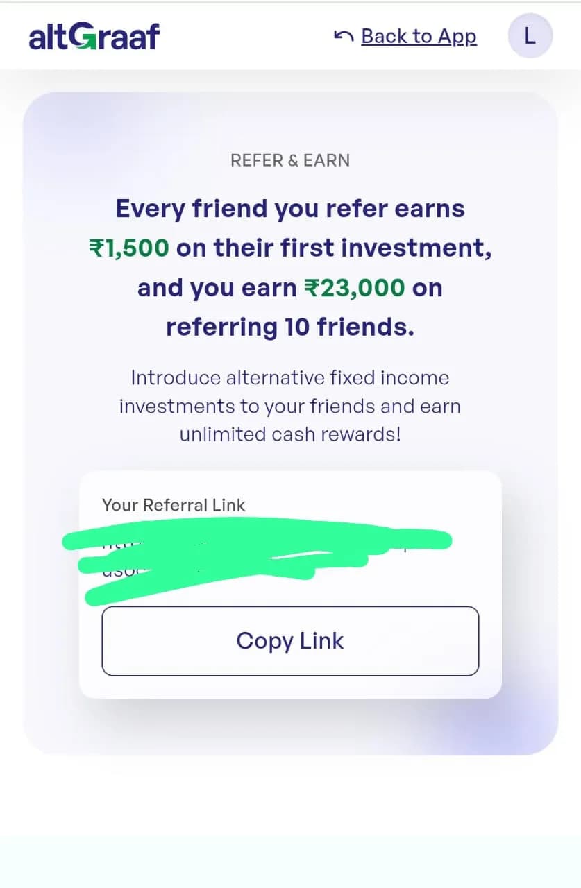 altgraaf Refer & earn 2025