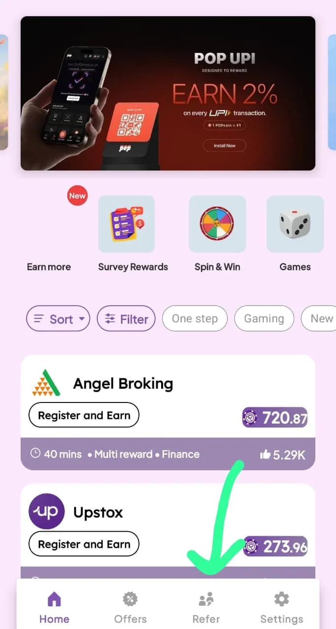 Rupiyo refer & earn 2025 