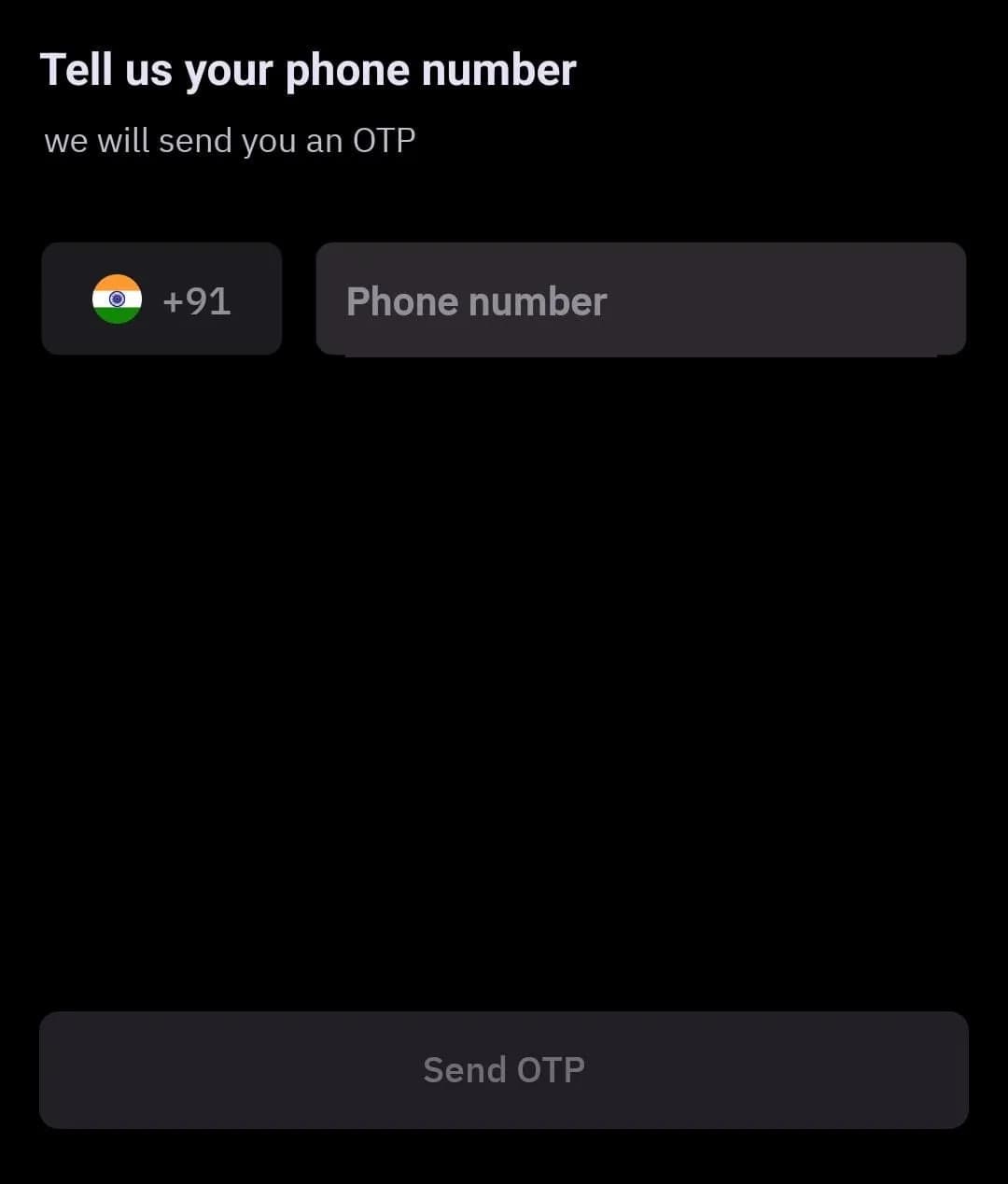 Stan app sign up