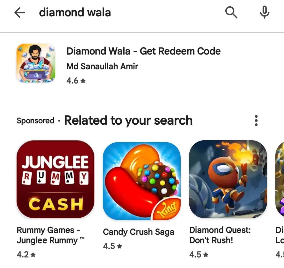 Diamond wala app download