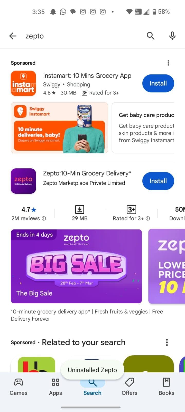zepto app download