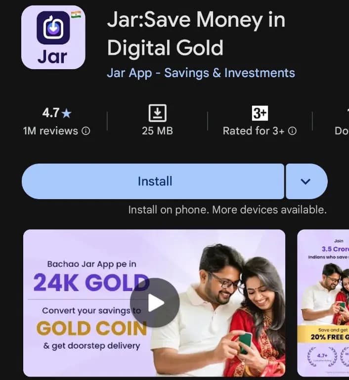 Jar App Refer & Earn 2025